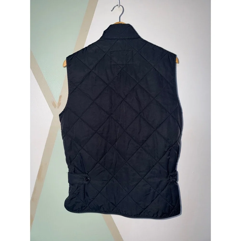 J.Crew Mens‎ Quilted Military Utility Vest Small Navy Blue Gorpcore Versatile